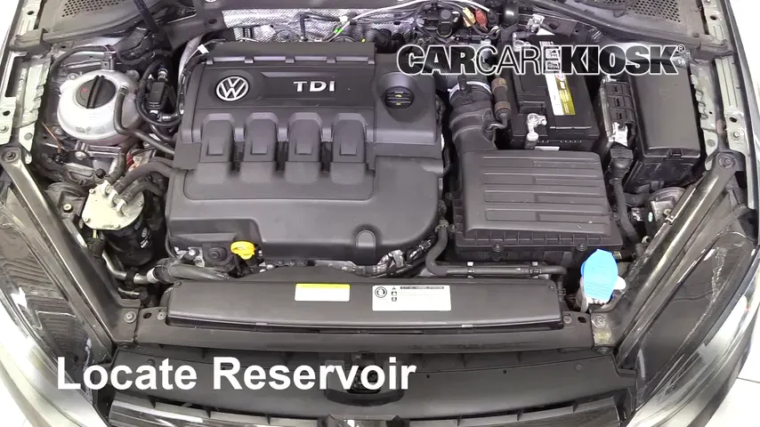 2015 Volkswagen Golf SportWagen TDI S 2.0L 4 Cyl. Turbo Diesel Windshield Washer Fluid